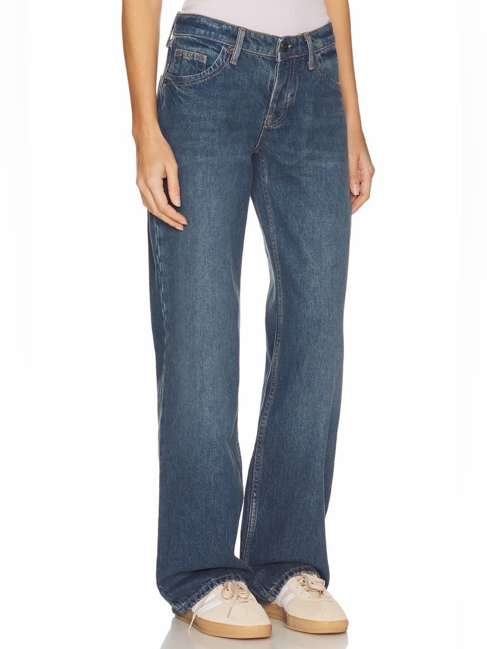 Free People × We The Free Tennessee Low Rise Boyfriend Jeans in Outlaw, Size 29